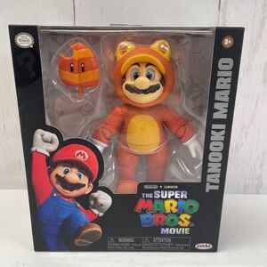 The Super Mario Bros Movie Toy Tanooki Fox Jakks 5" Action Figure